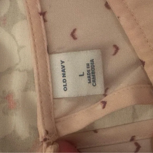 Old Navy Pink Boxy Blouse - Picture 5 of 6